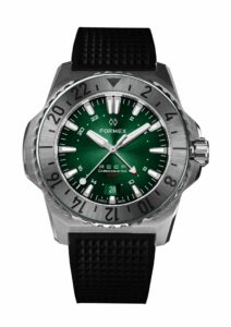 Steel GMT Bezel, Rubber Strap
