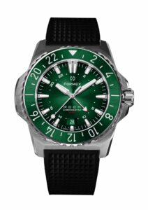 Green GMT Bezel, Rubber Strap