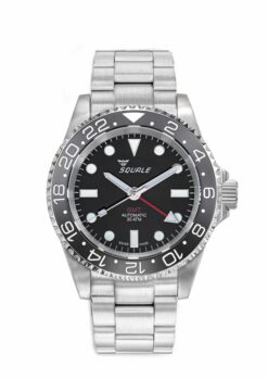Squale 1545 GMT Black NoDate Special Edition