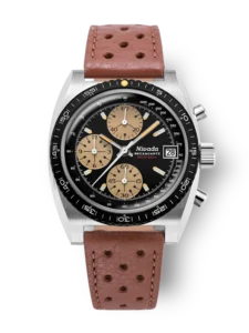 Lederband "Racing", Braun
