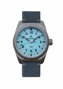 Lederband, Blau